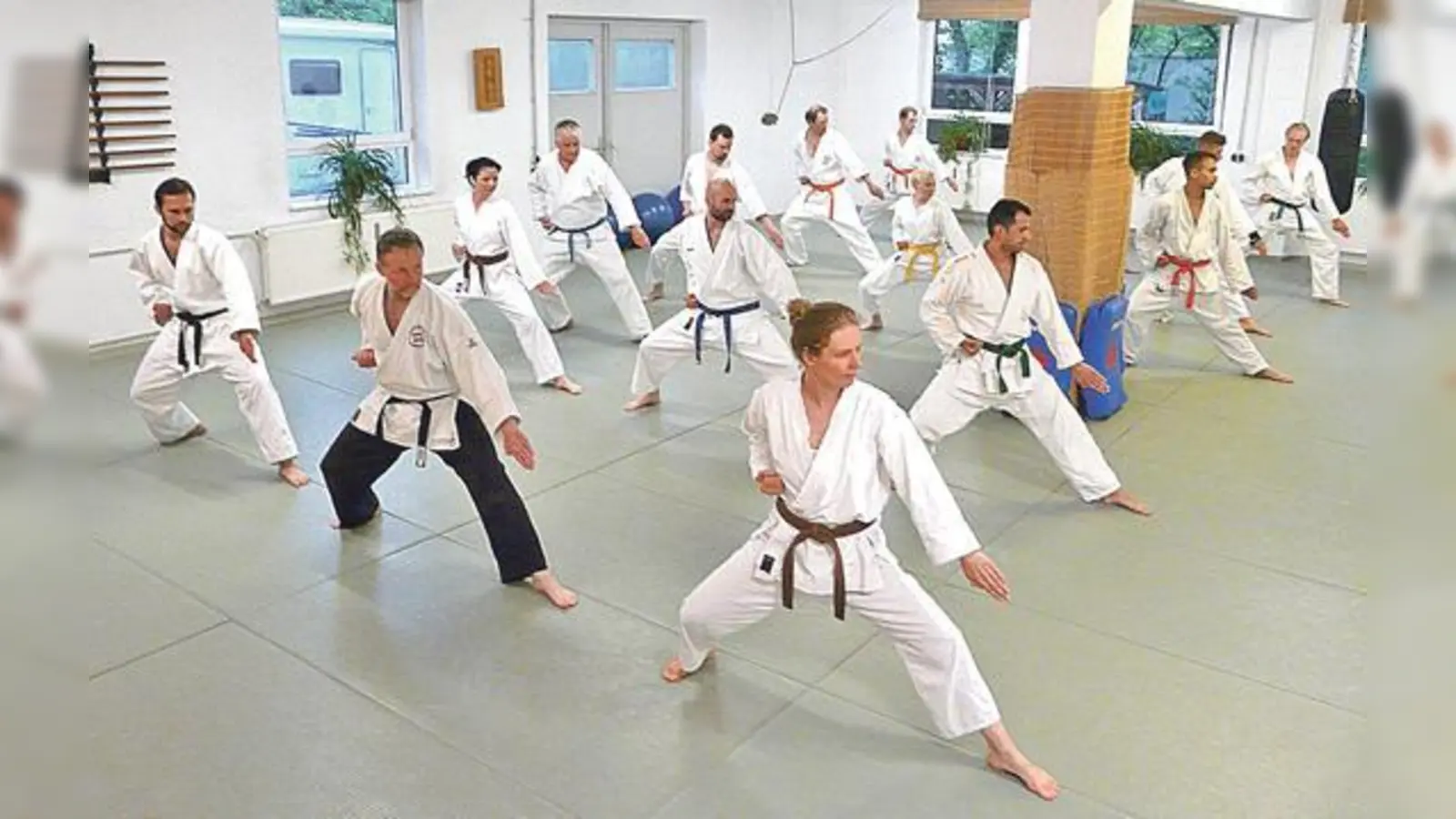 Im Jiu-Jistu München 1984 betreibt der Verein klassische japanische Kampfkunst und Selbstverteidigung. 	 (Foto: privat)