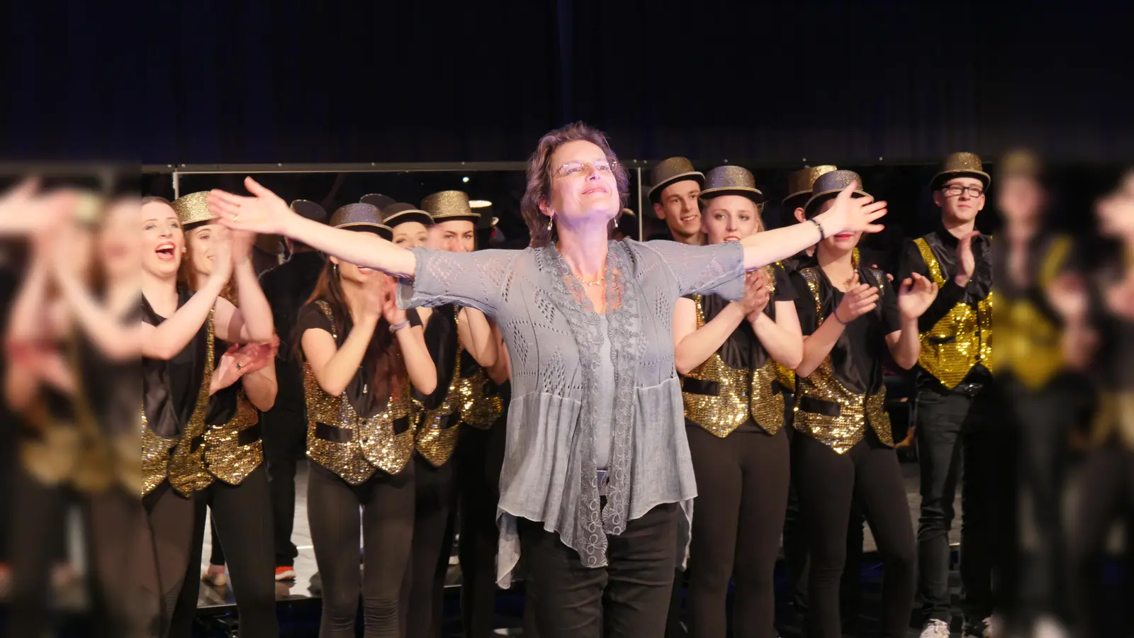 Martina Swandulla verabschiedet sich mit Sang und Klang von CPG.<br> (Foto: CPG/ MArtina Swandulla)