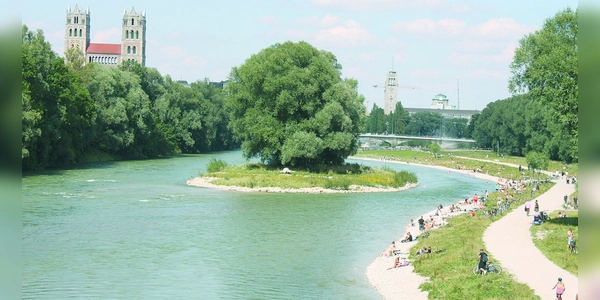 Damit die Isar-Ufer ein sicherer Freizeitort bleiben, sind offene Feuer dort verboten.  (Foto: job)