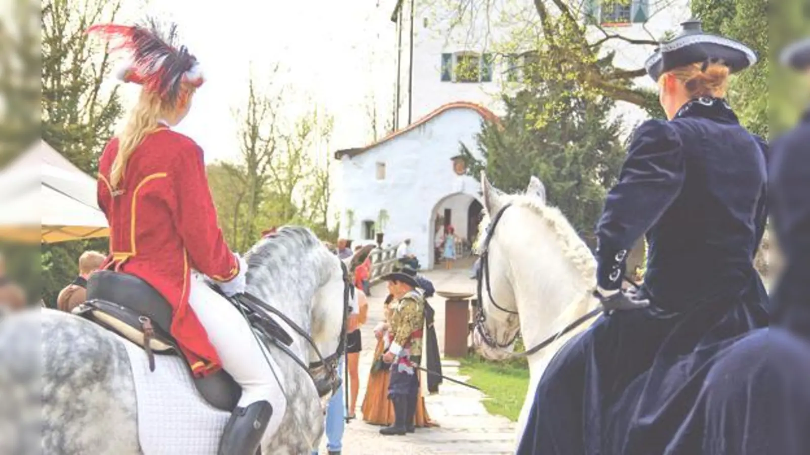 Hoch zu Ross! Tradition trifft Stil in Amerang. 	 (Foto: Mayer)