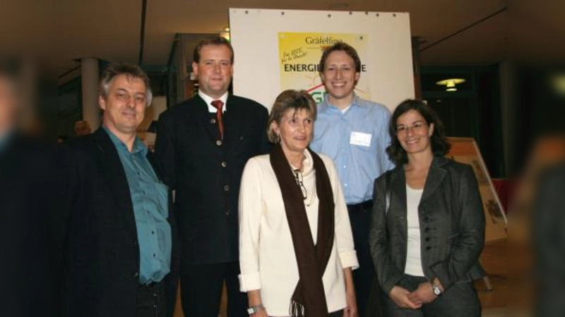 Die Organisatoren aus der Gemeinde freuten sich über das große Interesse, das die 4. GESTE auslöste. Von links Stephan Pfleiderer, Peter Köstler, Brigitte Benedikt, Thomas Leineweber und Sabine Strack. (Foto: US)