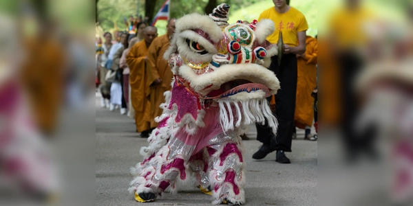 Seit über 15 Jahren ist das Vesakh-Fest das größte buddhistische Fest in München. (Foto: Harald Weichhart)