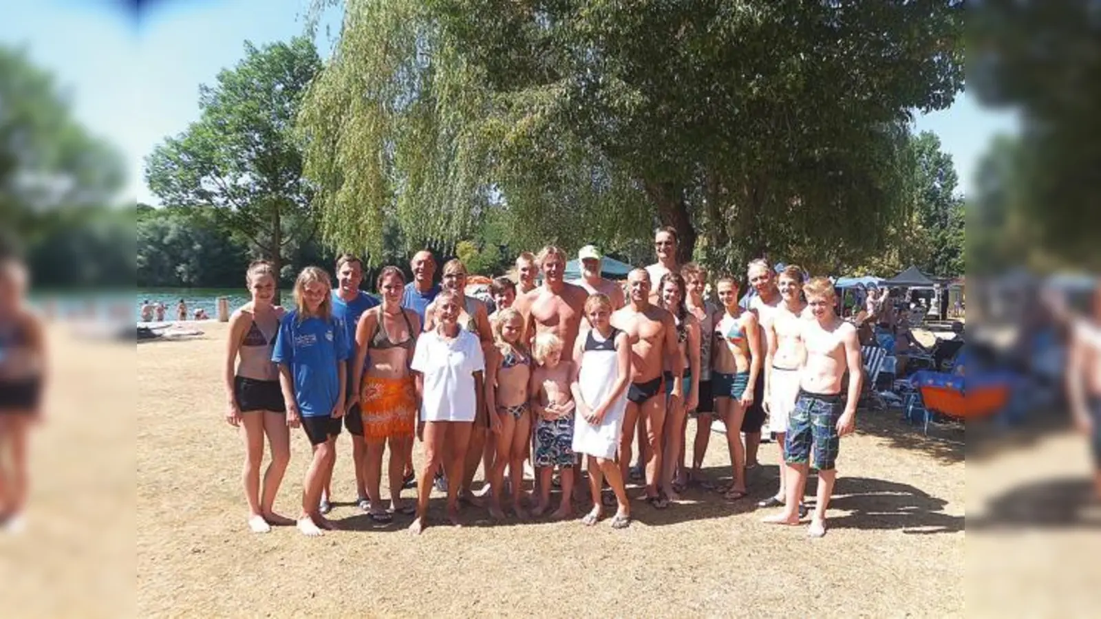 Die Schwimmer des SVO beim Bayerncup-Finale in Pocking am 27. Juli.	 (Foto: SVO)