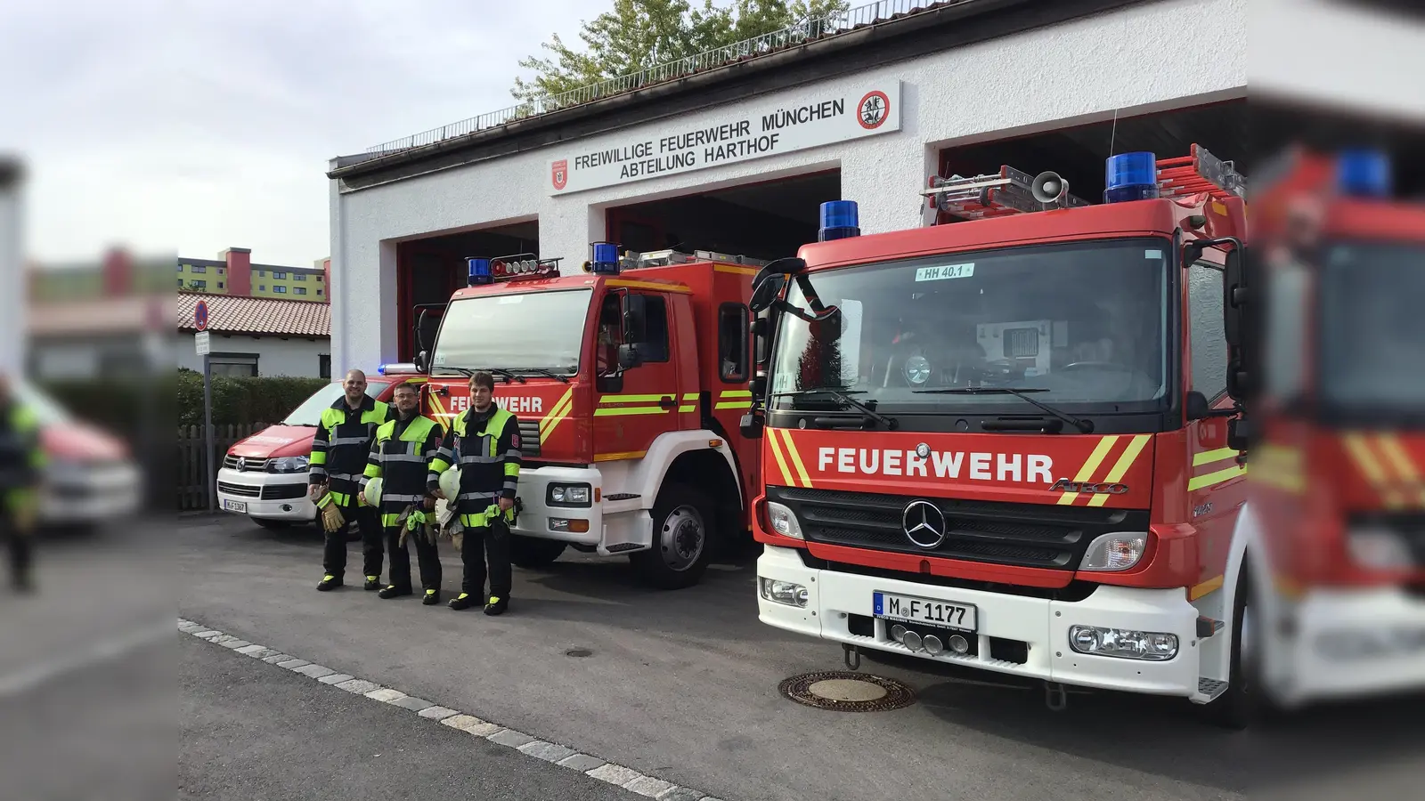 Die Freiwillige Feuerwehr Harthof lädt zum "Tag des offenen Hallentors" ein. (Foto: Daniel Mielcarek)