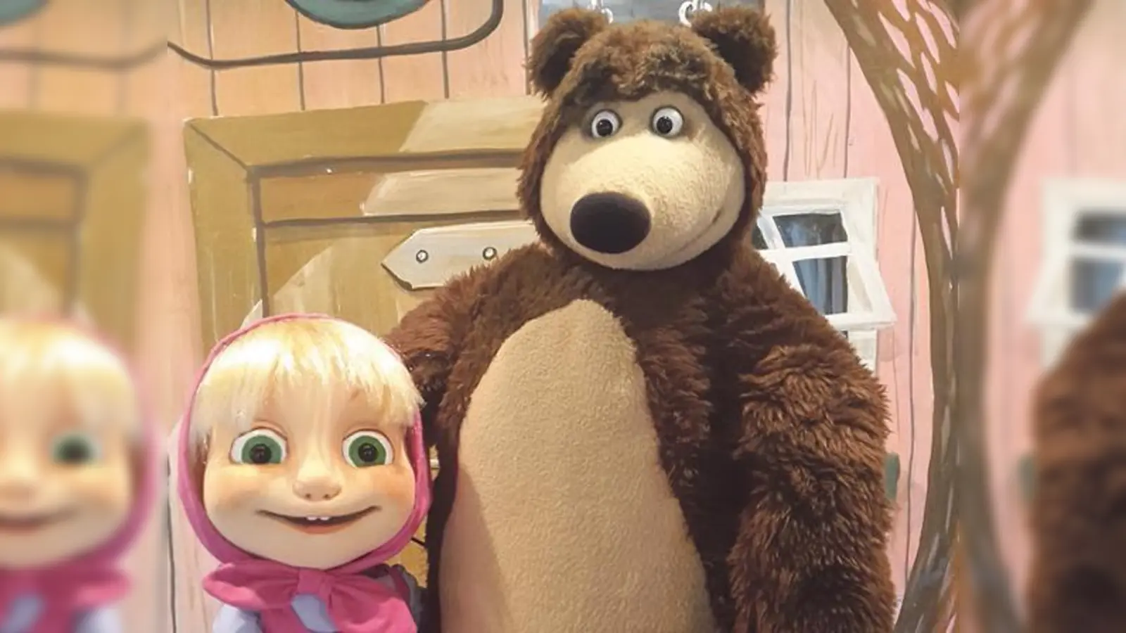 »Mascha und der Bär« stammen aus einem alten russischen Märchen. 	          (Foto: Christian Sperlich (Veranstalter))