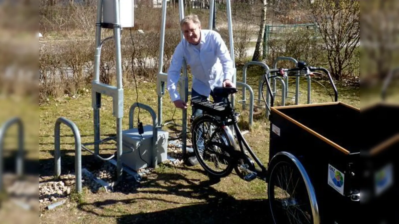 Neben E-Bikes und Pedelecs können auch Handys oder Laptops aufgeladen werden.	 (Foto: ÖBZ)