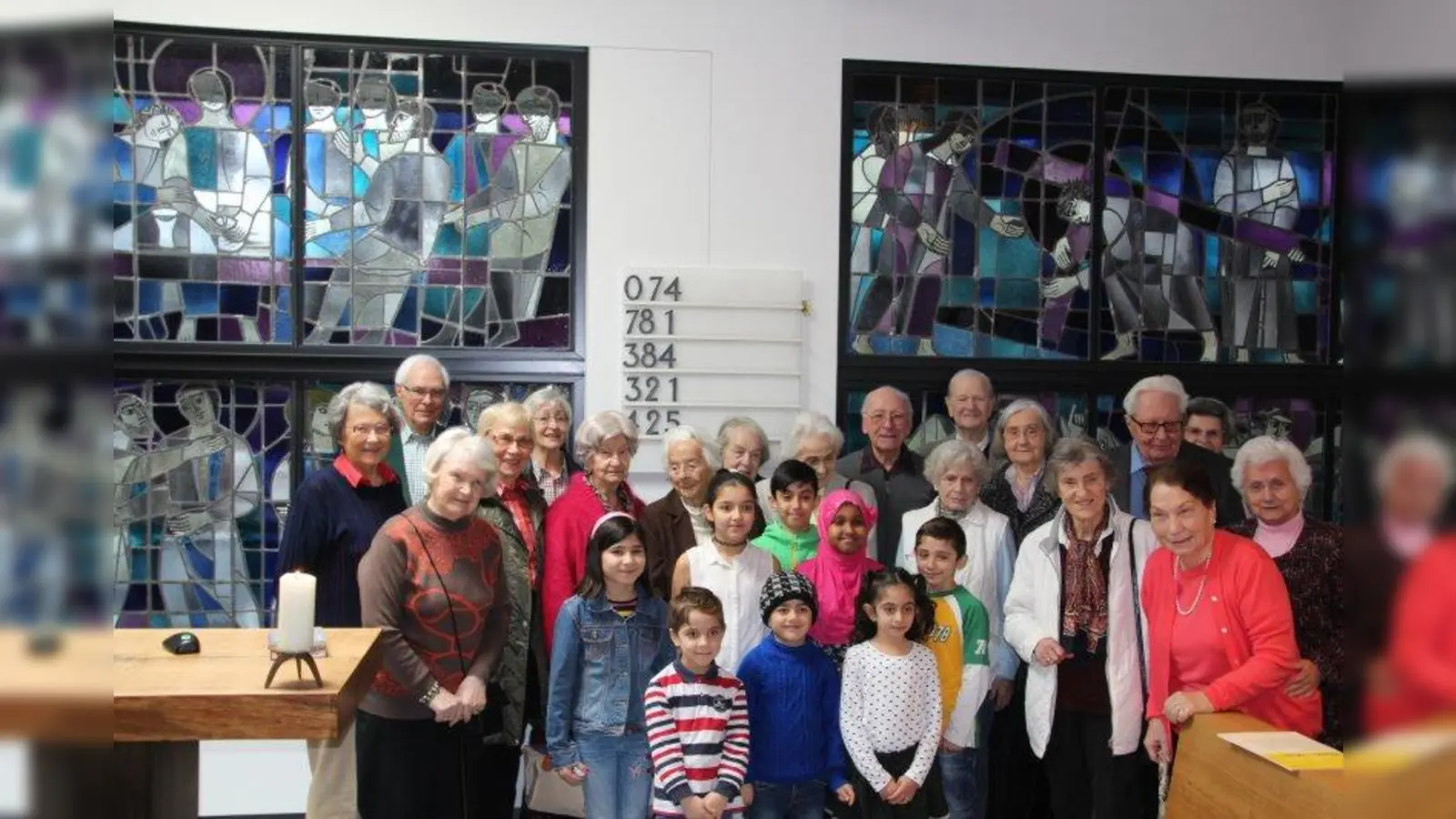 Im Rahmen des Schulprogramms für Flüchtlingskinder der privaten evangelischen Lukas-Schulen München besuchten Schüler kürzlich das Senioren-Wohnstift Augustinum. (Foto: pi)