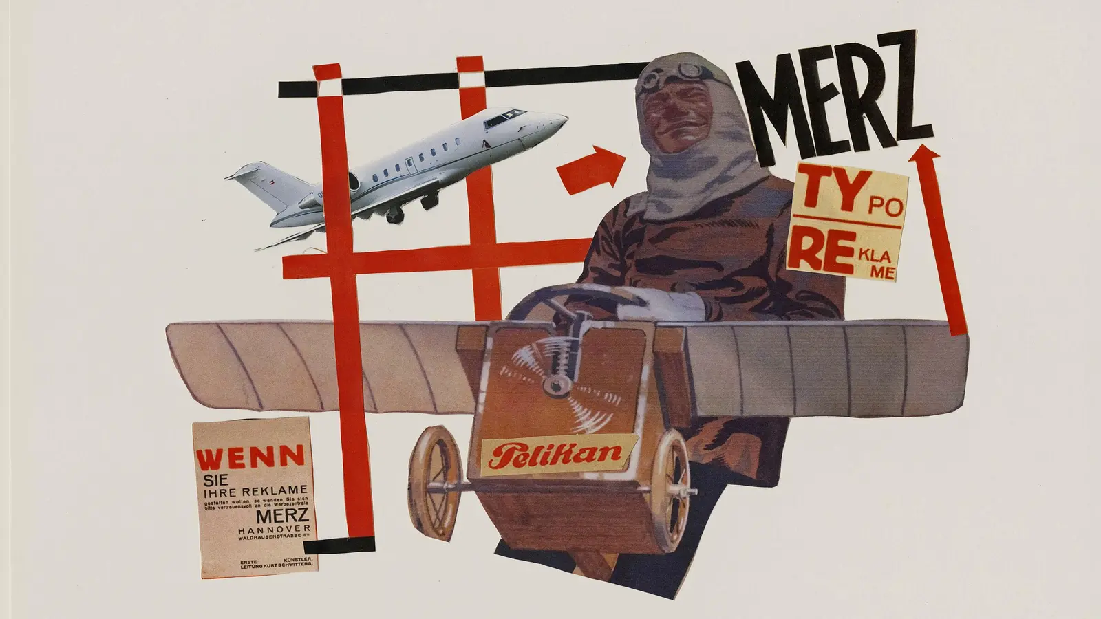 Das Werk von Karl Valentin wird in der Sonderausstellung von einem neuen Blickwinkel aus betrachtet und in Beziehung gesetzt zu Kurt Schwitters. (Foto: Prof. Wörgötter)