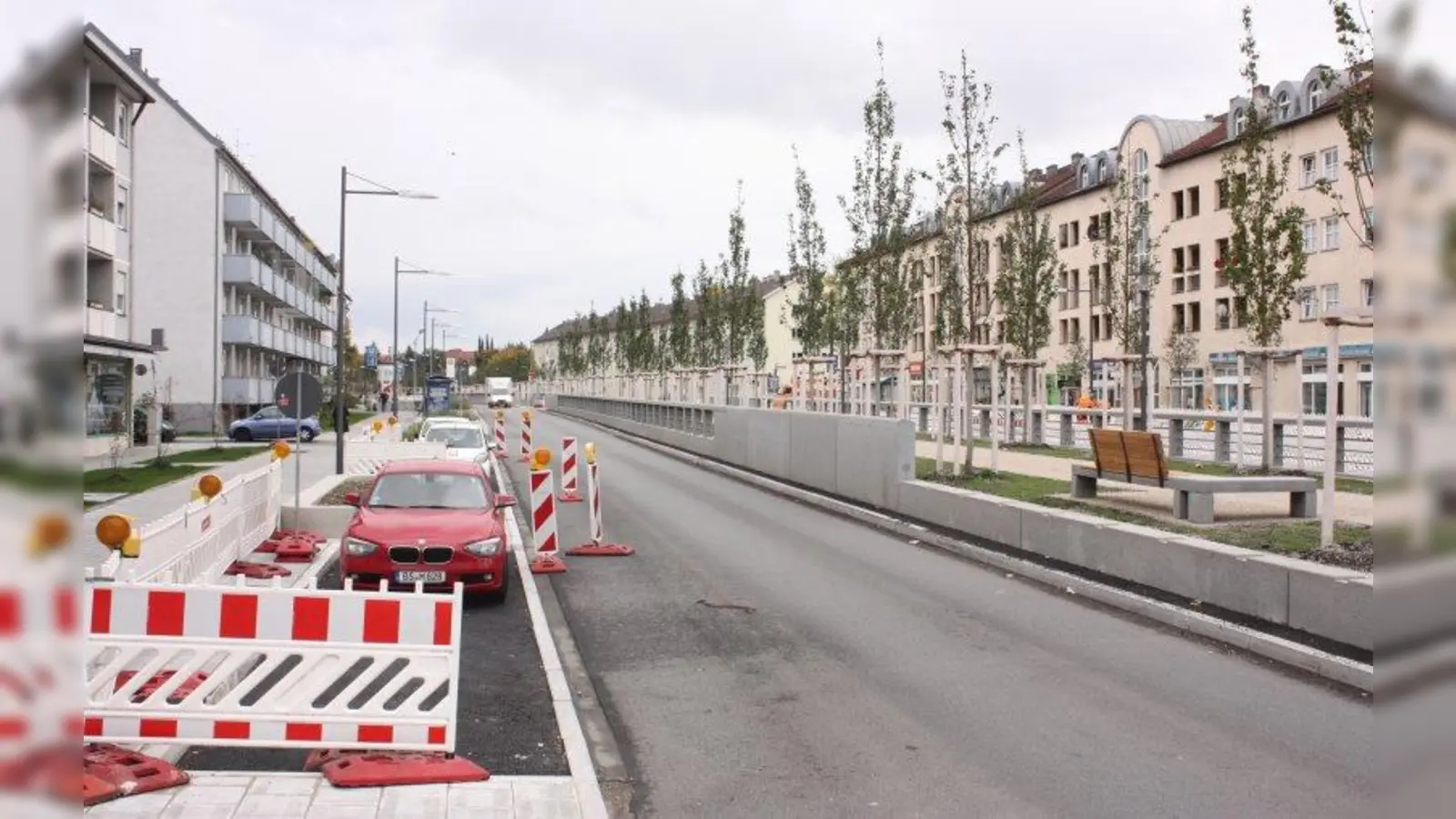 Die Garmischer Straße wird am Wochenende gesperrt. (Foto: job)