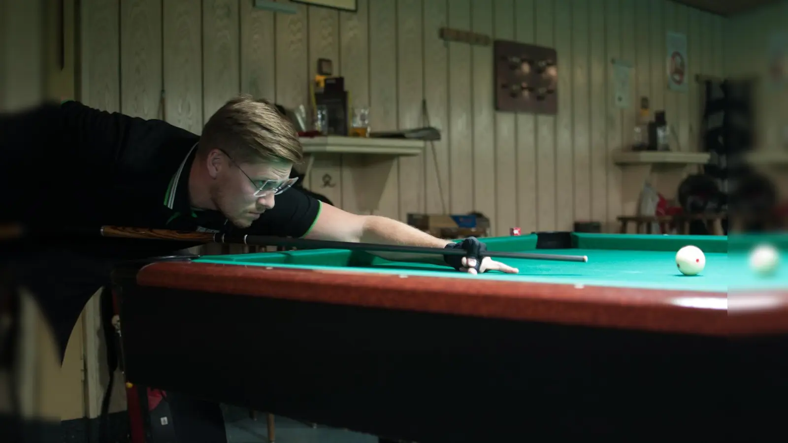 Mit seiner konzentrierten Leistung war André Beck am fünften Spieltag einer der Leistungsträger beim PBC Olimpia. Er gewann sein beiden Einzel und sein Doppel - ebenso wie Teamkapitän Alexander Dinov. (Foto: Verein)