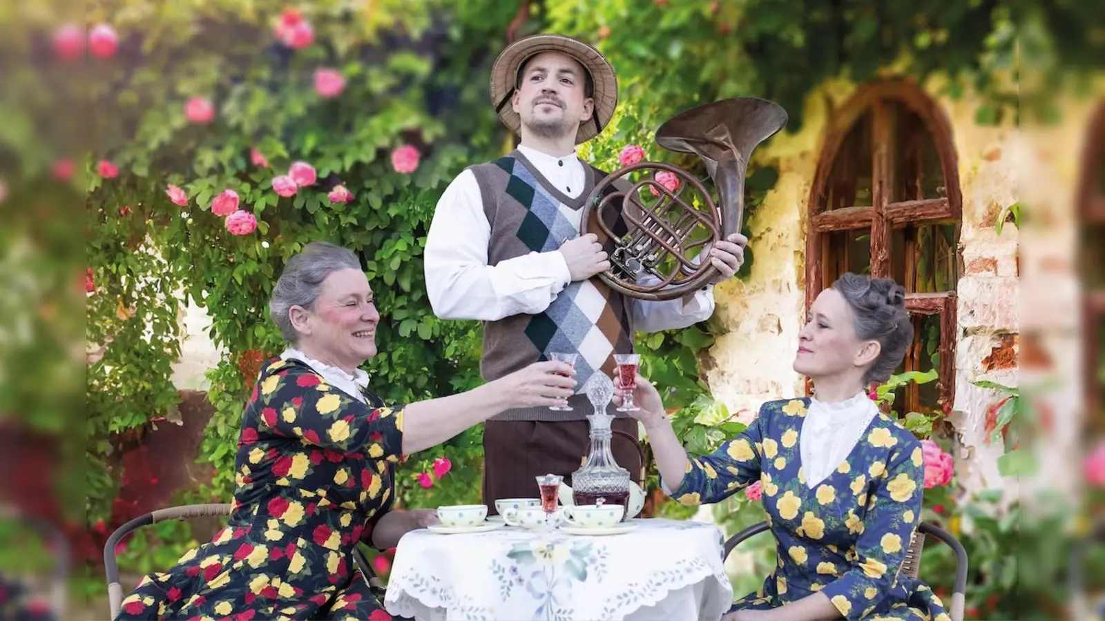 Bei schönem Wetter wird das Sommertheater im Atrium gezeigt. Gute Unterhaltung ist hier garantiert.  (Foto: FLB)