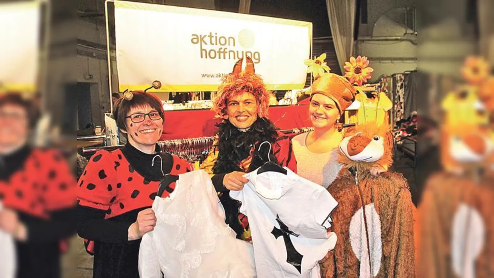 Olympiadorf · Faschingsmarkt für den guten Zweck (Foto: red)