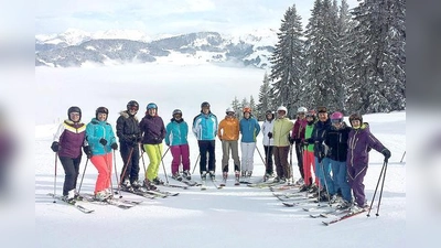 In Kelchsau / Tirol fanden die Damen vom SC Falkenberg nahezu optimale Bedingungen vor. Auch das Wetter spielte mit. 	 (Foto: Verein)