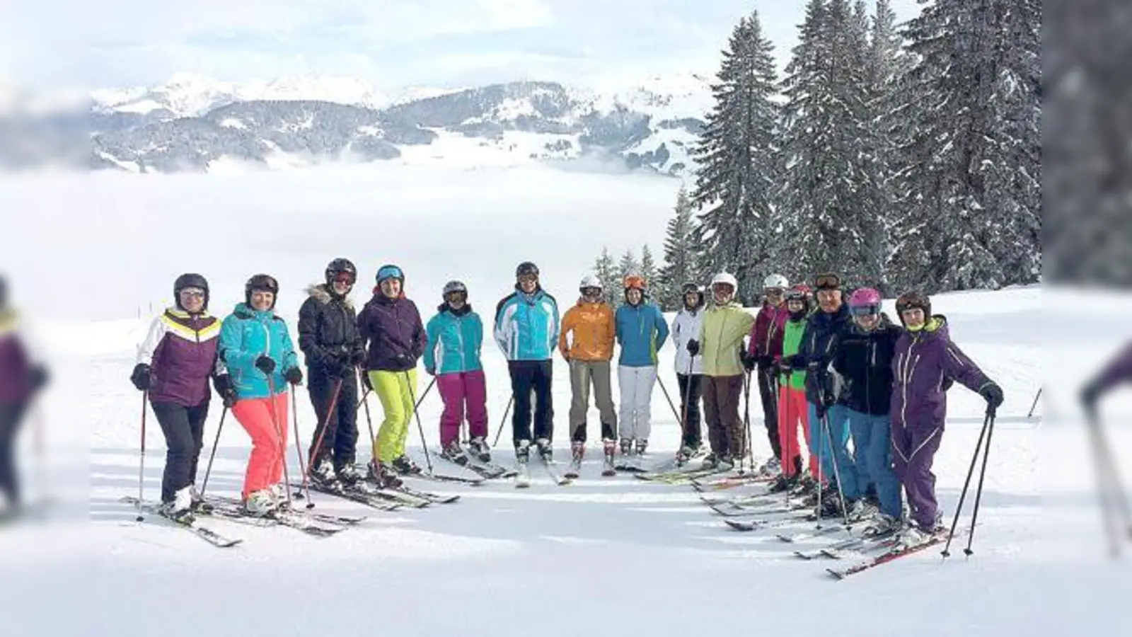 In Kelchsau / Tirol fanden die Damen vom SC Falkenberg nahezu optimale Bedingungen vor. Auch das Wetter spielte mit. 	 (Foto: Verein)