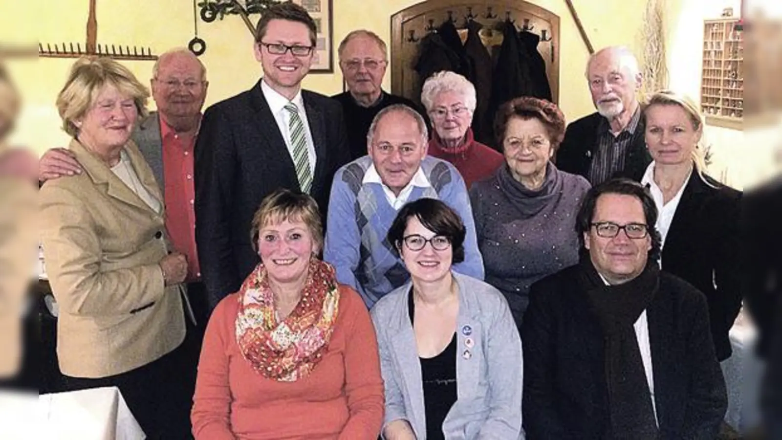 Der neue CSU Vorstand mit einer guten Portion  Frauenpower.  (Foto: CSU Waldperlach)
