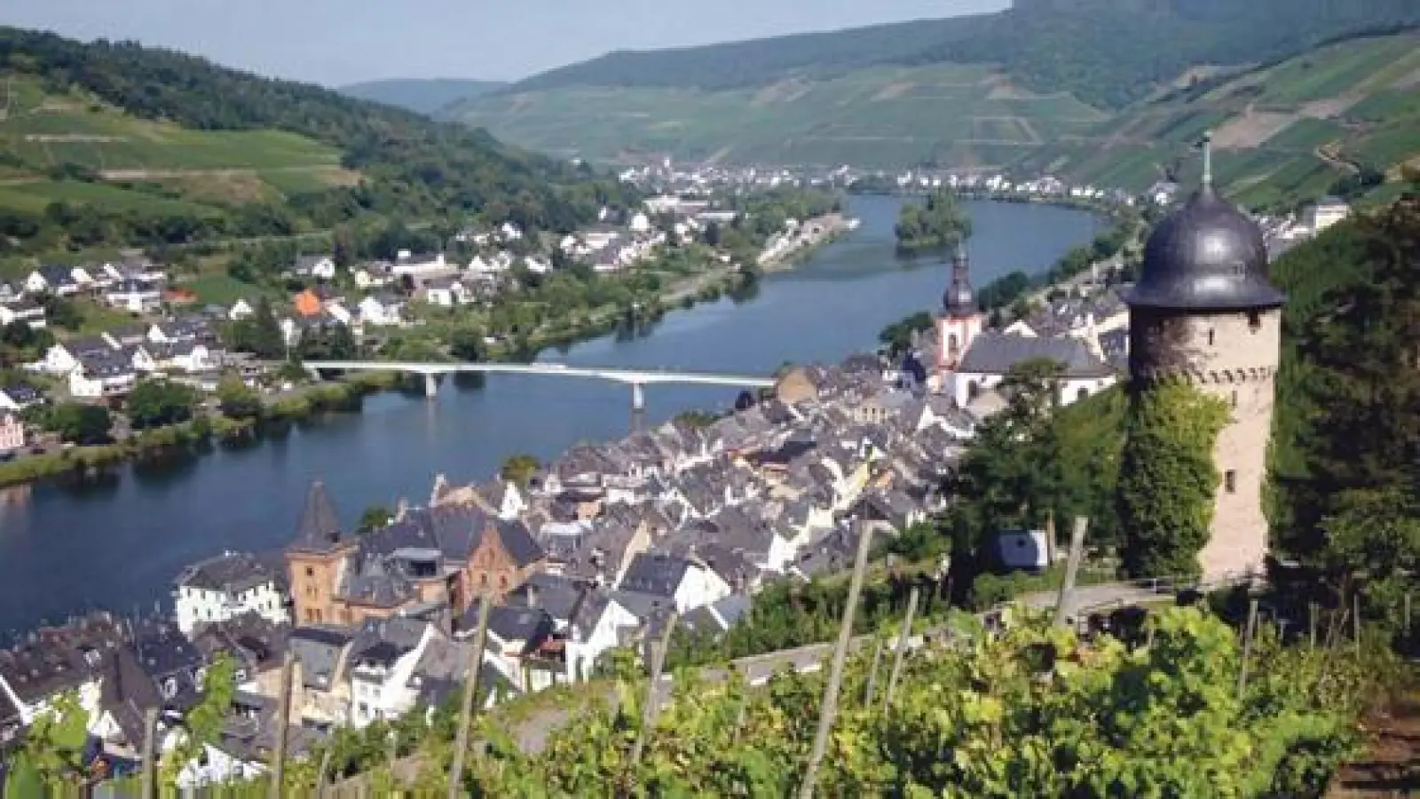Die Mosel ist mit 544 Kilometern Fließstrecke der zweitlängste  Nebenfluss des Rheins. 	 (Foto: Robert Kristen)