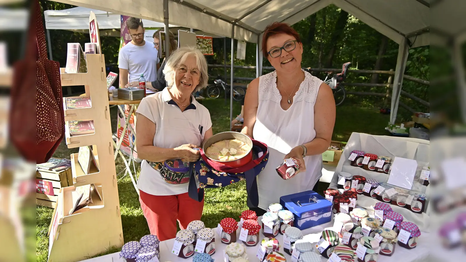 Der 13. Biomarkt lockt am Donnerstag, 24. Juli, mit einem bunten Programm. (Foto: Marc Kleine-Kleffmann )
