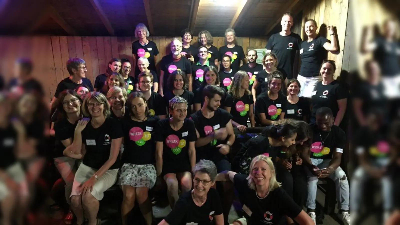 Die Aktion „Tatendrang” bedankte sich bei den Aktiven im Projekt „Whats to do? Freiwilliges Engagement für Kurzentschlossene“ mit einem Fest auf dem Gelände des Abenteuer-Spiel-Platzes Neuhausen. (Foto: Prestele/ Aktion Tatendrang)