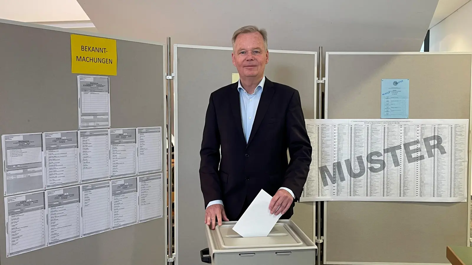 Bürgermeister Jan Neusiedl bleibt für weitere sechs Jahre im Amt. (Foto: hw)
