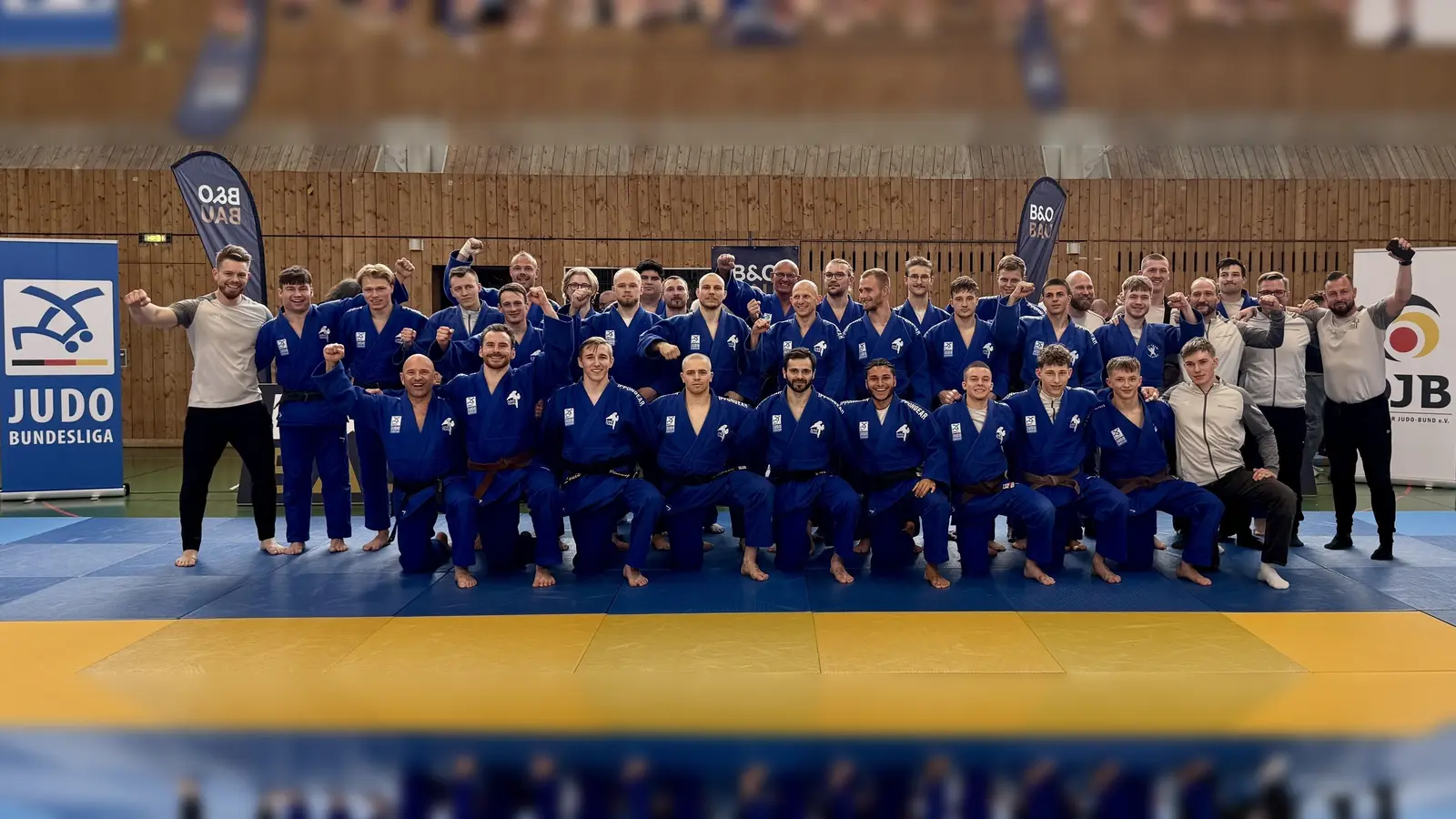 Am 10. Mai treten sie wieder an, die Kämpfer der KG Aibling-Grafing. Gegner ist dann der Judo-Club Rüsselsheim. (Foto: KG Aibling-Grafing)