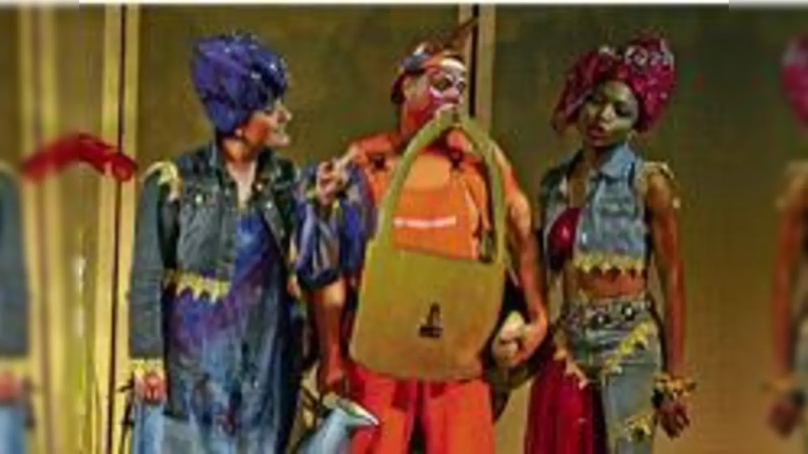 Papageno in Schwierigkeiten  kindgerecht auf die Bühne gebracht. (Foto: VA)