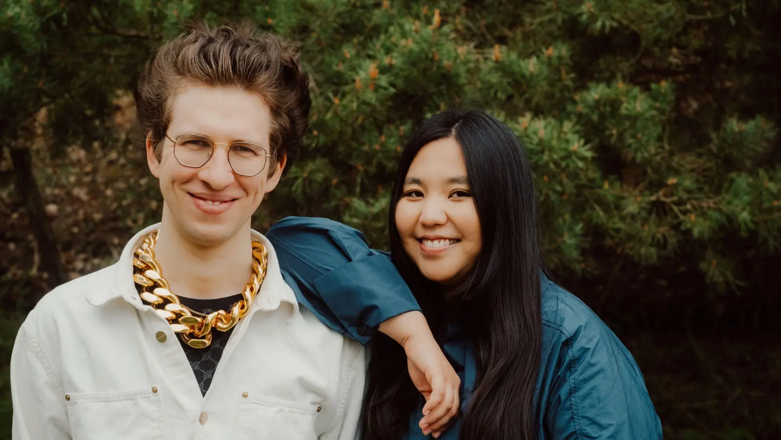 Auf dem Weg nach ganz oben: Bassist Nils Kugelmann und Pianistin Shuteen Erdenebataar. (Foto: Stadt Erding)