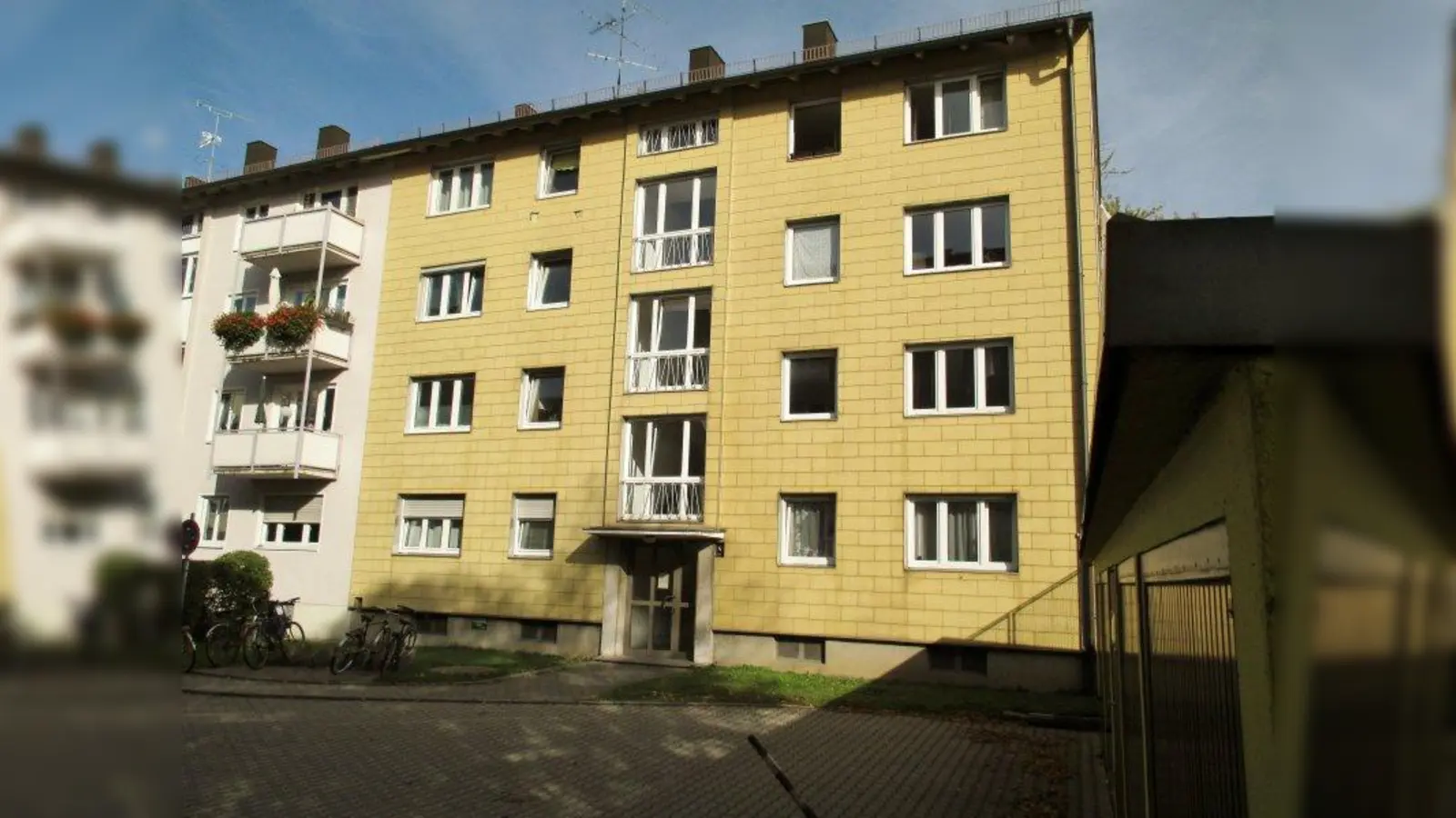 26 Menschen sollen in der Konrad-Celtis-Straße 41 b längerfristig eine Bleibe bekommen. (Foto: ah)