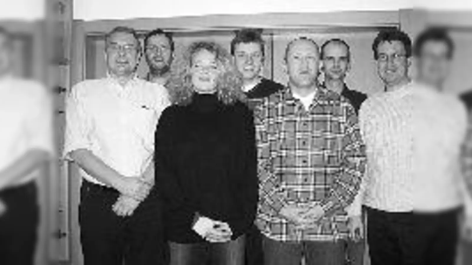 Der neue Vorstand, von links nach rechts: Fritz Winbeck, Uwe Seemann, Susanne Hein, Wolfgang Budig, Stefan Hofele, Stephan Zimmermann, Andreas Brachem.	 (Foto: Verein)