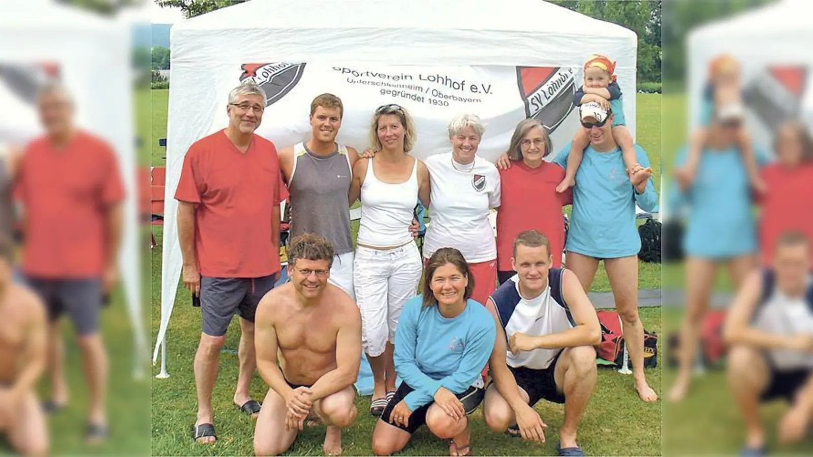 Die Mastersschwimmer des SV Lohhof.  (Foto: Verein)