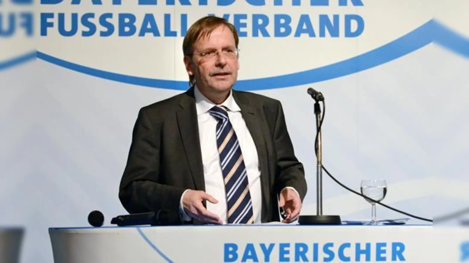 Optimistisch für den Neustart der Löwen: BFV-Präsident Dr. Rainer Koch.  (Foto: BFV)