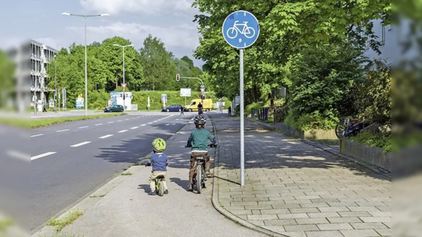 Der Landkreis München plant einen Ausbau der Radwege zu so genannten Radl-Highways. Auch Unterföhring könnte davon profitieren.  (Foto: Andrea Hinze)