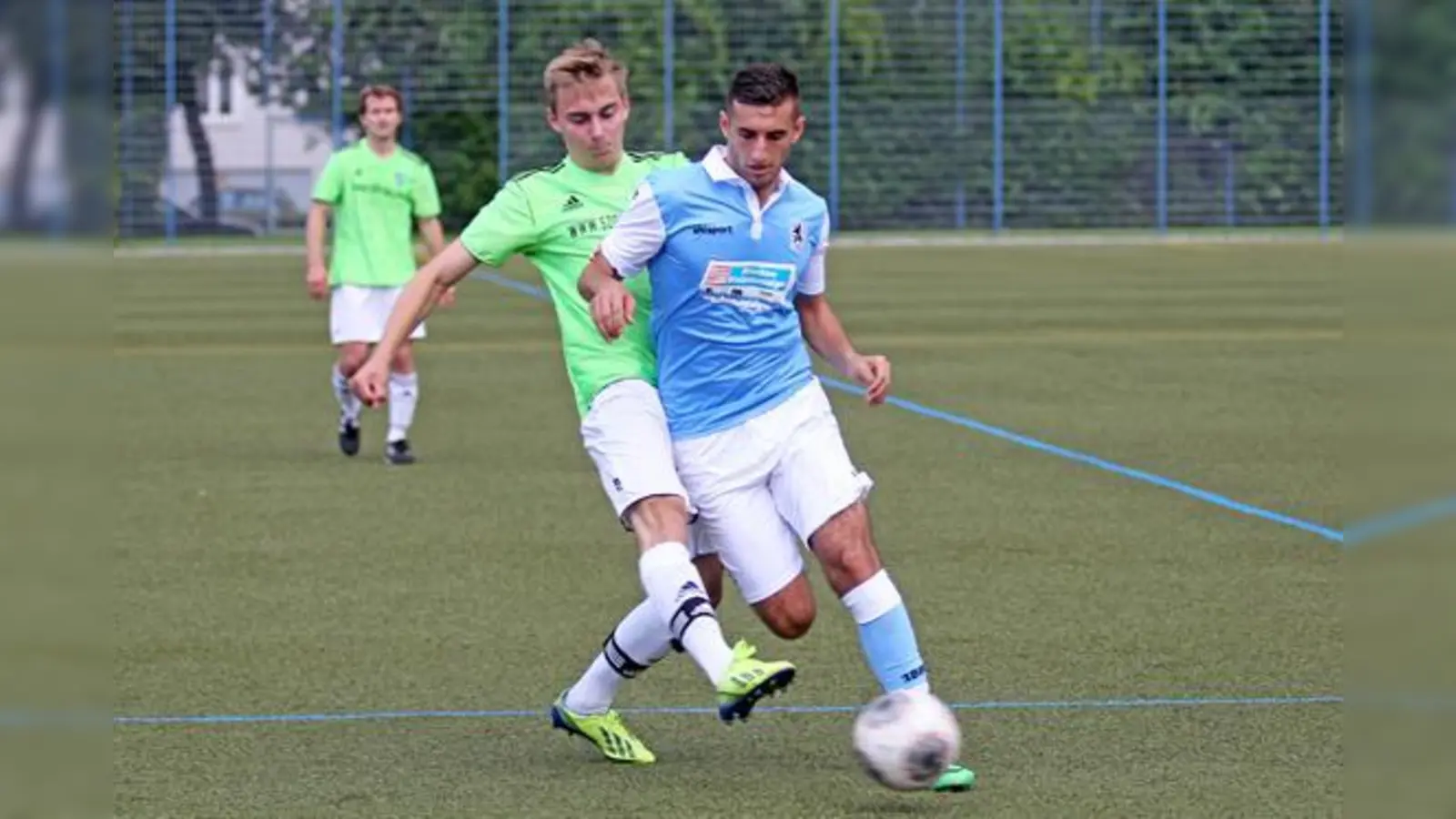 Treffsicherer Neuzugang: Altin Kolgeci.  (Foto: A. Wild)