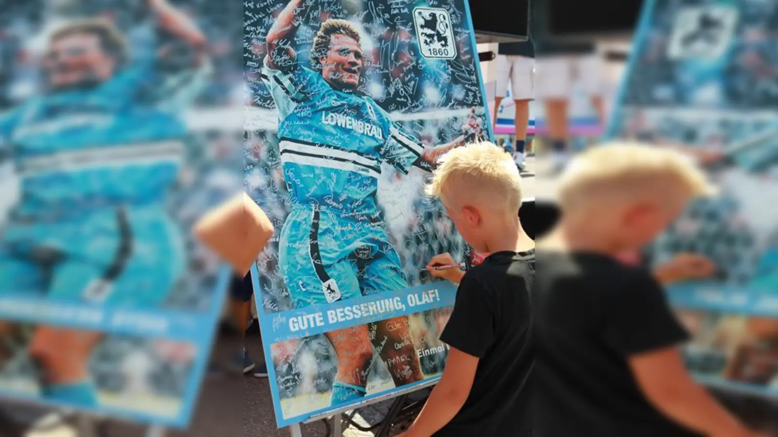 Solidarität mit Olaf Bodden.  (Foto: A. Wild)