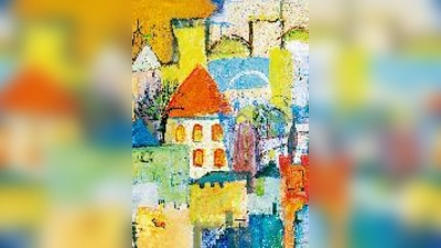 Eine Verbindung von Architektur und Malerei  verlorene Häuser.	 (Foto: Veranstalter)