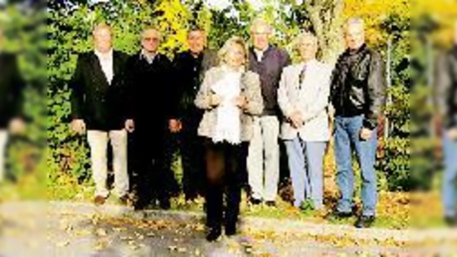 Sie wollen für Rentengerechtigkeit sorgen: V.l.: Peter Lachmann, Eberhard Knüpfer, Günter Schmöller, Inka Hayen, Wolfram Oberparleiter, Siegfried Soldat und Franz Musalik.  (Foto: A. Pietsch)