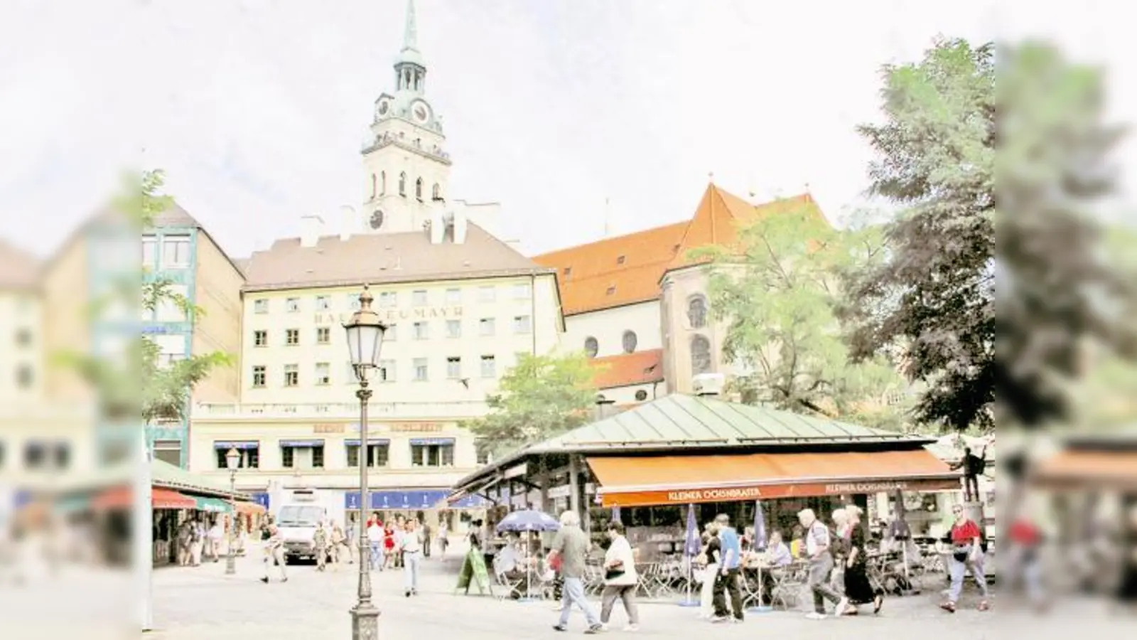 Soll anders gestaltet  (Foto: Der Viktualienmarkt.)