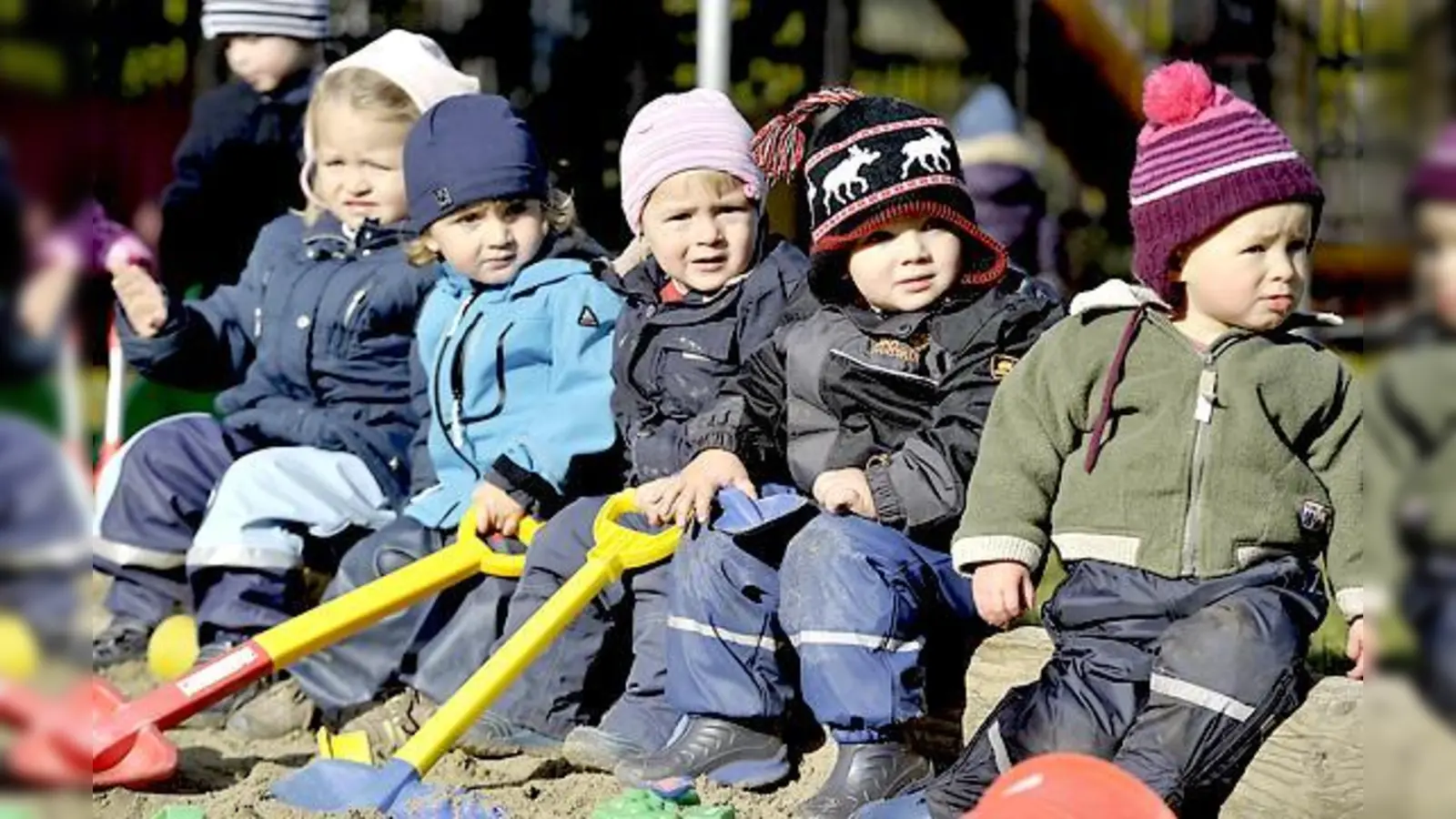 Auch wenn es hier so aussieht, die Grünwalder Kinder müssen nicht selber neue Betreuungsplätze schaffen, das tut schon die Gemeinde. 	 (Foto: Schunk)