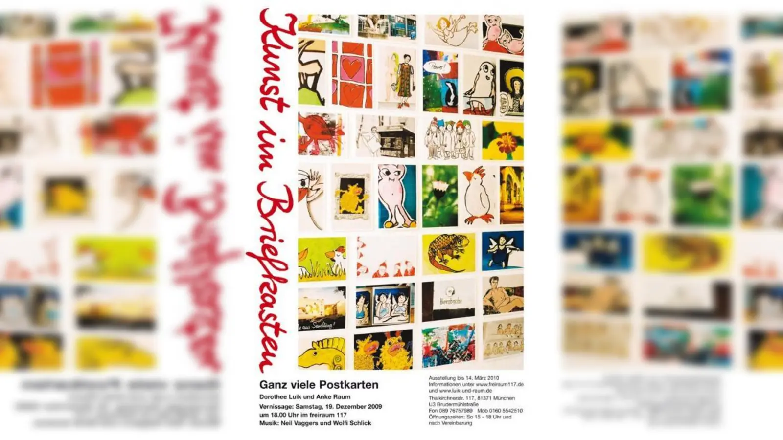 Foto: Dorothee Luik und Anke Raum, Postkarten zum Pflücken