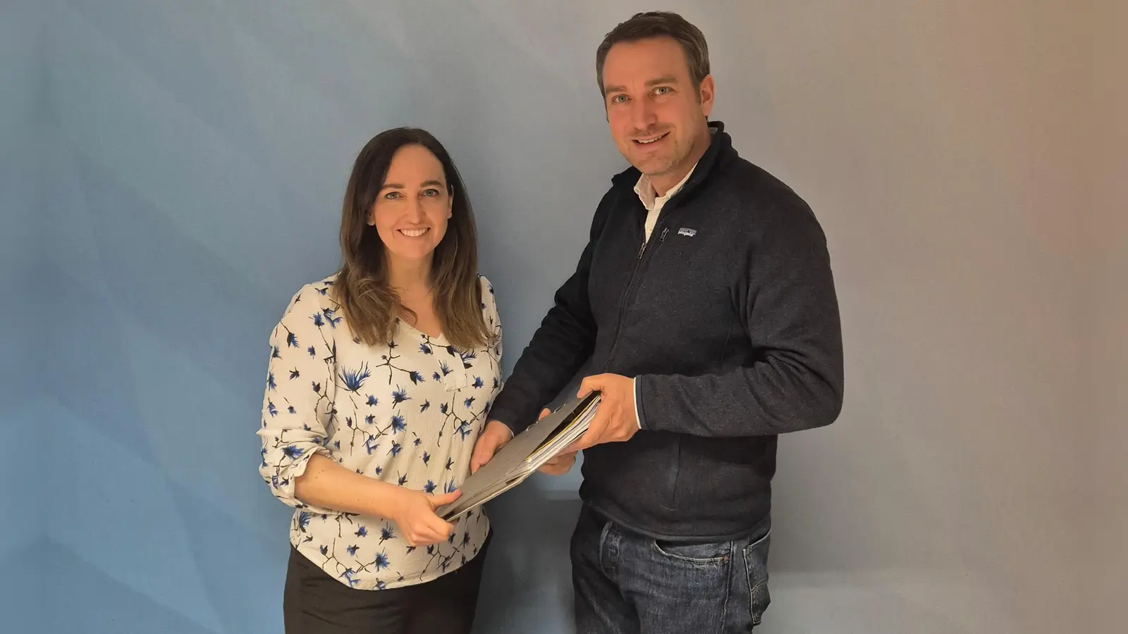 Tina Pickert und Simon Herzog. (Foto: CSU)