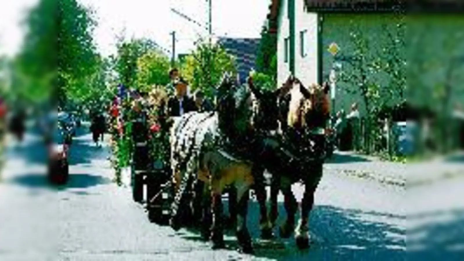 Der Feldmochinger Rosstag wird heuer zum 20. Mal veranstaltet. Der bunte und fröhliche Umzug ist damit zu einer festen Tradition geworden.	 (Foto: Feldmochinger Rossler e.V.)