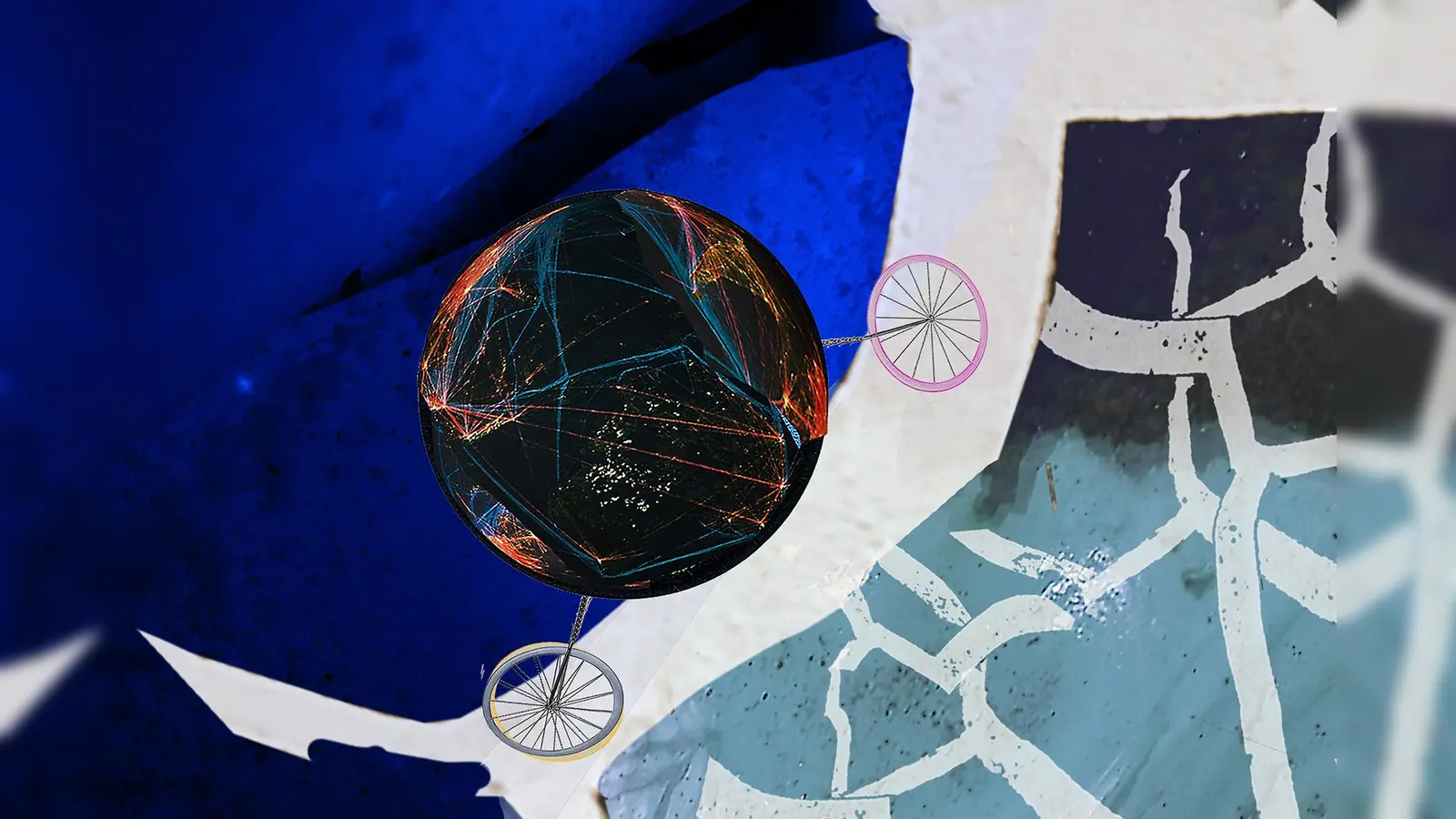 Die Ausstellung „Want to stay where I have never been” zeigt Werke von Artists in Residency. Sie kommen aus Mosambik, Südkorea und Süditalien. (Grafik: Danilo Bastione)