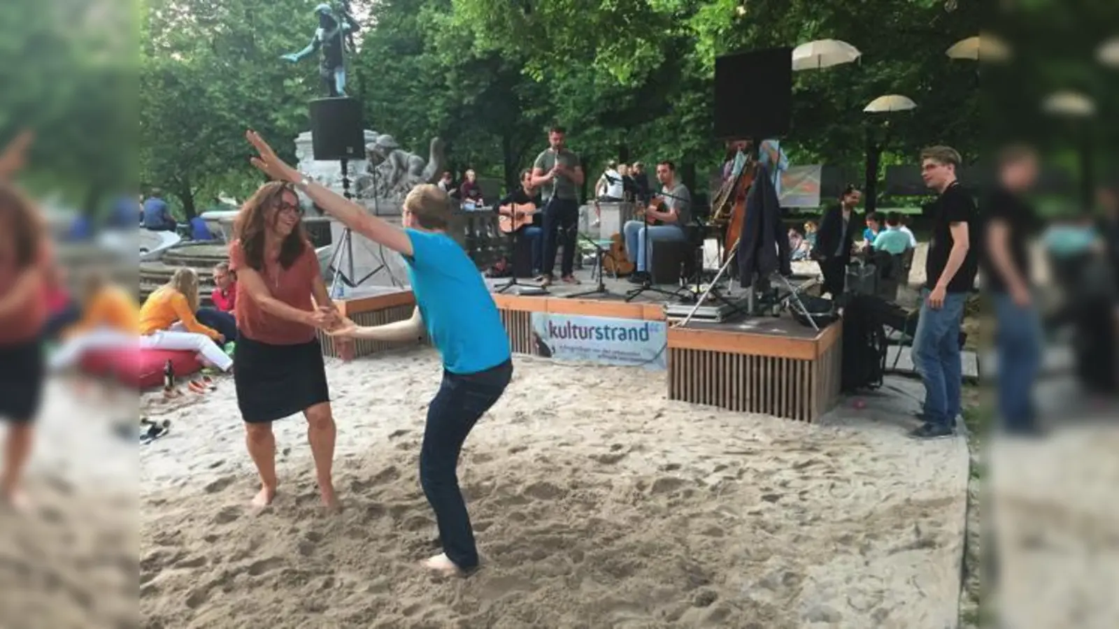 Das wird noch ein heißes Tänzchen, bis die Münchner ihren Kulturstrand bekommen. Vielleicht fällt er dieses Jahr sogar aus.	 (Foto: urbanauten)