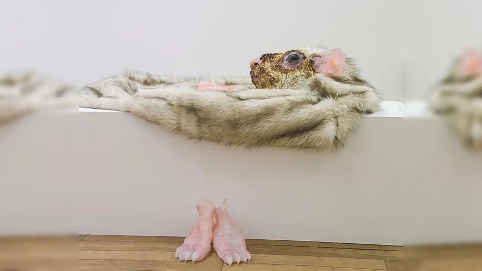 Das Maus-Kostüm soll auch den Wunsch nach Teilhabe am Wohlstand symbolisieren 	 (Foto: 84 GHz)