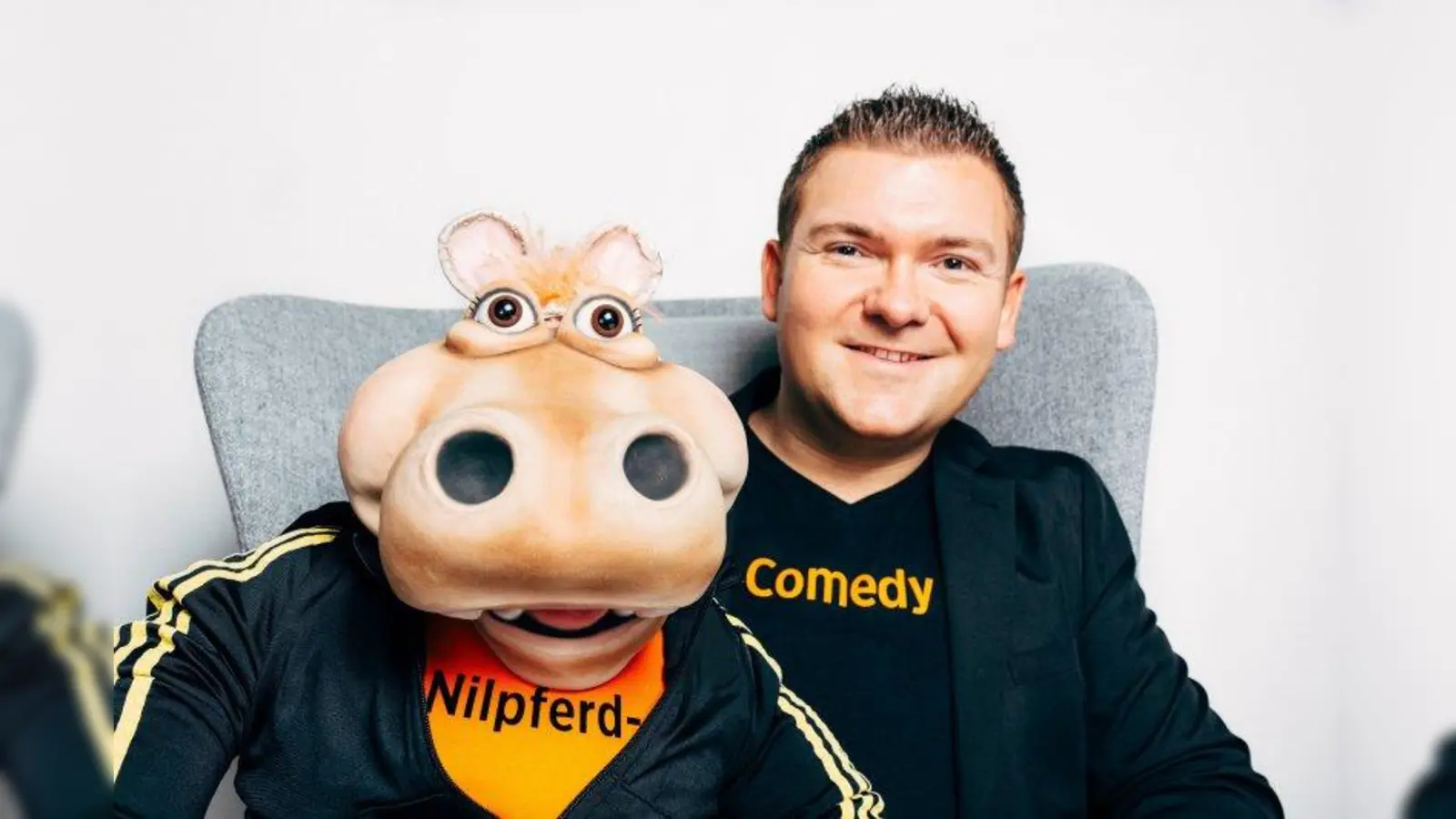 Will am 21. Juli in Murnau auspacken: Nilpferd „Amanda“. Was ihr „Partner“ Sebastian Reich wohl dazu sagen wird? (Foto: Alexey Testov)