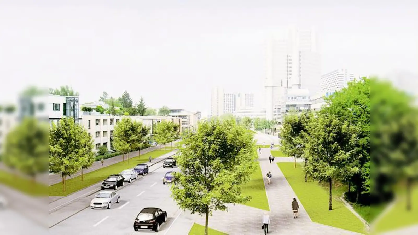 Ab Montag wird der Tunnel für den Verkehr freigegeben. 2010 wird dann auch die Oberfläche wiederhergestellt sein.	 (Foto: ak/Baureferat)