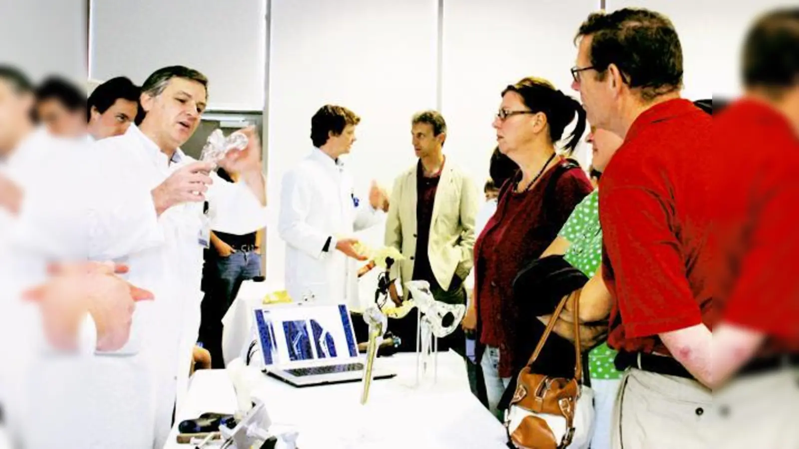 Einen Blick hinter die Kulissen der Unfallchirurgie konnten die Besucher beim Tag der offenen Tür erhalten.   (Foto: MRI/ak)