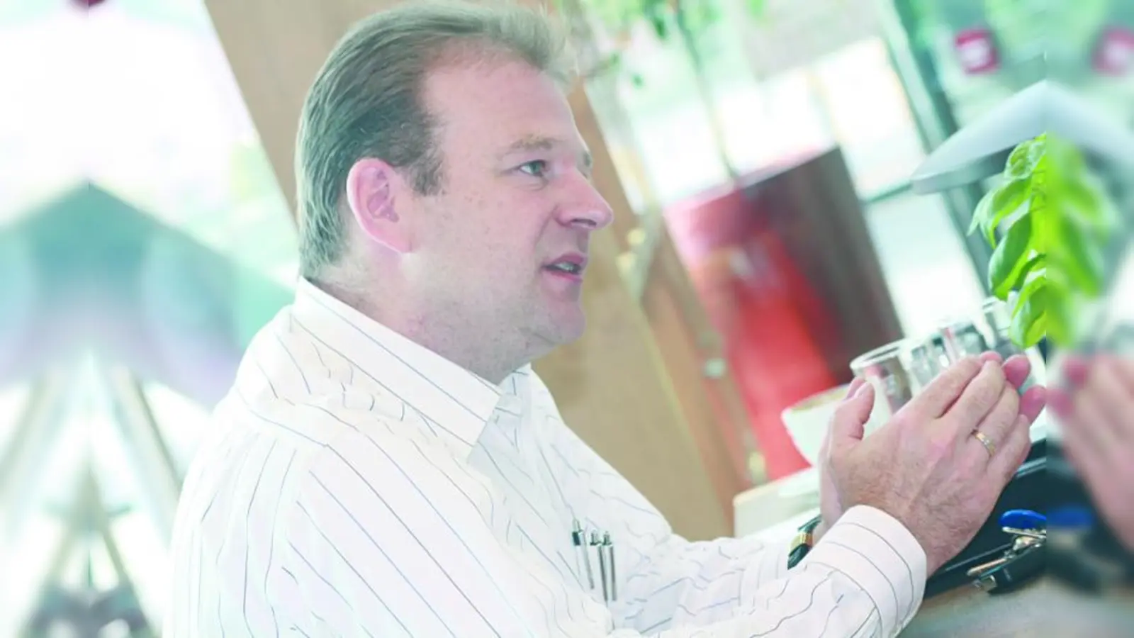 „Das Gebäude ist zwar prägnant, aber man kann von außen nicht erkennen, was sich innen befindet.” Alexander Thurn, Lidl-Immobilienleiter (Foto: ls)