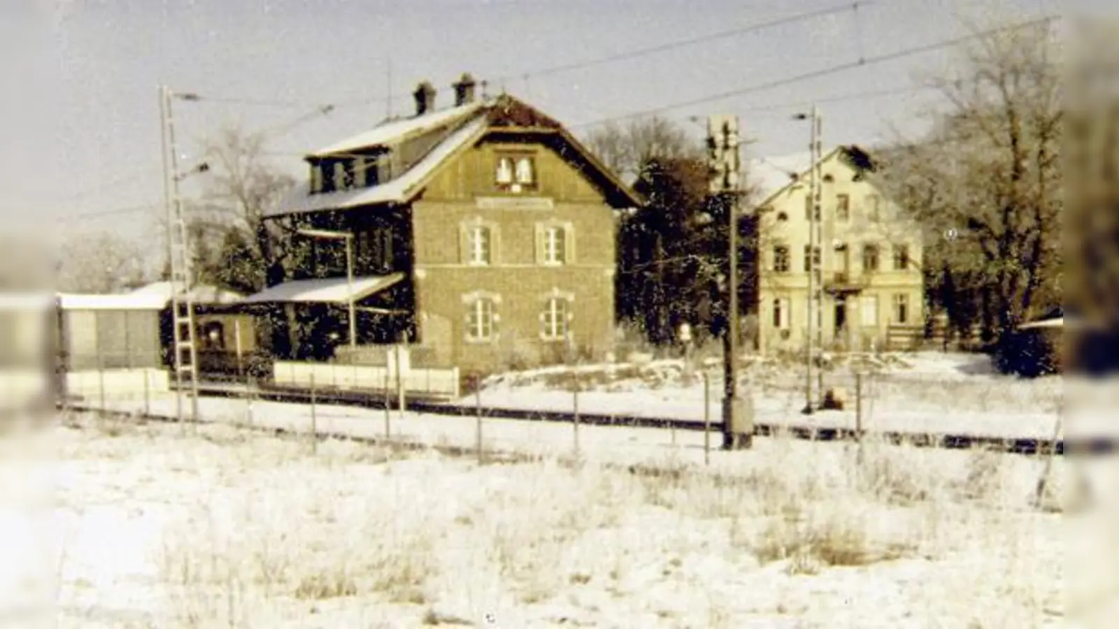 Seit 1972 war Taufkirchen durch die S-Bahn an München angebunden. Foto von 1976.  (Foto: Archiv Kistler)