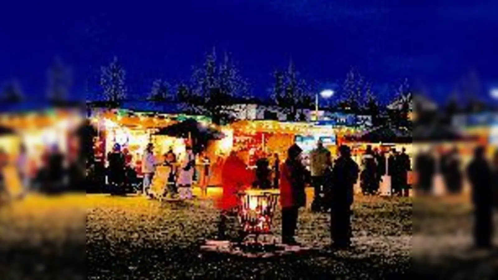 Eine märchenhafte Vorweihnachtszeit beschert der Weihnachtsmarkt am Dülferanger noch bis Sonntag.  (Foto: ah)