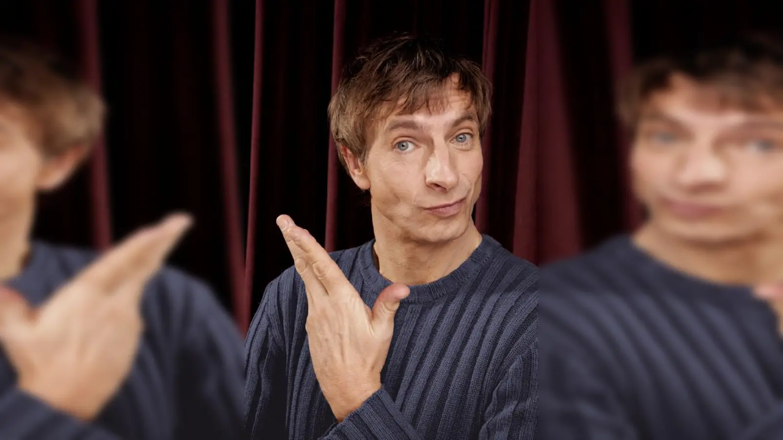 Bei der Kinderbetreuung wechseln sich Comedy-Star Ingolf Lück und seine Frau ab: erst sie eine Woche, dann ich einen Tag.  	 (Foto: © Frank Küppers)